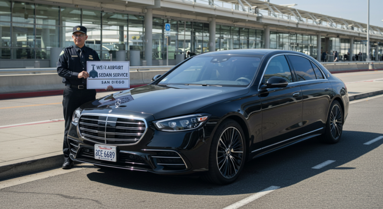 Why Choose a Luxury Sedan for Your Airport Transfers in San Diego